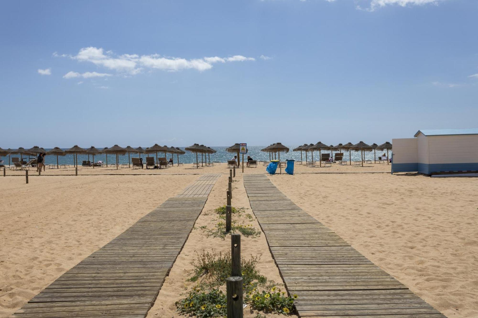 New! Quarteira Sea View Apartamento Exterior foto